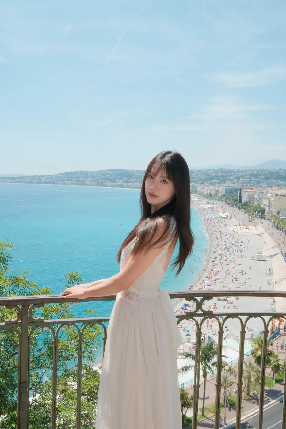 海边留影